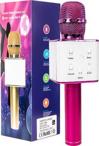 Mikrofon Eleosklep Mikrofon karaoke dla dzieci z głośnikiem bezprzewodowy 14