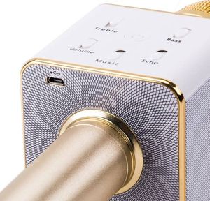 Mikrofon Eleosklep Mikrofon karaoke dla dzieci z głośnikiem bezprzewodowy 3