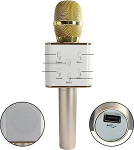 Mikrofon Eleosklep Mikrofon karaoke dla dzieci z głośnikiem bezprzewodowy 4