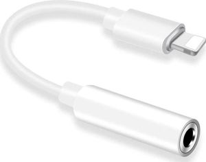 Adapter USB Eleosklep Przejściówka lightning jack iPhone 7 8 X Adapter 2