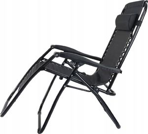 Eleosklep Leżak krzesło fotel plażowy ogrodowy składany 5