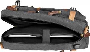 Torba Zagatto na laptopa ZG244 17.3" Czarna 4