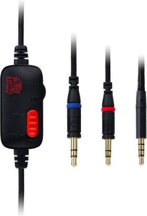 Słuchawki Thermaltake Verto Czerwone (HT-VTO-ANECBK-12) 5