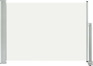 vidaXL Wysuwana markiza boczna na taras, 80 x 300 cm, kremowa 2