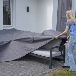 Madison Pokrowiec na zestaw ogrodowy, 235x235x70 cm, szary 2