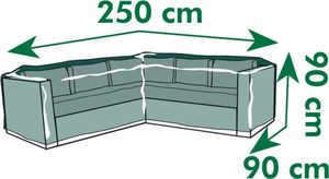 Nature Nature Pokrowiec na sofę narożną, 250 x 90 x 90 cm 4