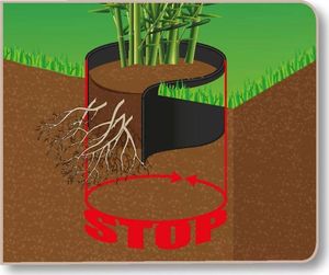 Nature Nature Bariera korzeniowa 0,7 x 5 m HDPE Czarna 6030227 4