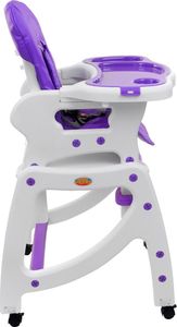 BABYMAXI Krzesełko do karmienia 5w1 + stolik BABYMAXI uniwersalny 5