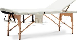 Bodyfit Stół, łóżko do masażu 3-segmentowe drewniane XXL uniwersalny (580) 2