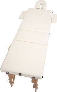 Bodyfit Stół, łóżko do masażu 3-segmentowe drewniane XXL uniwersalny (580) 5