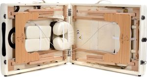 Bodyfit Stół, łóżko do masażu 3-segmentowe drewniane XXL uniwersalny (580) 6