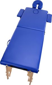 Bodyfit Stół, łóżko do masażu 2-segmentowe drewniane XXL uniwersalny (579) 4