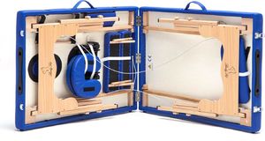 Bodyfit Stół, łóżko do masażu 2-segmentowe drewniane XXL uniwersalny (579) 5