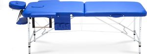 Bodyfit Stół, łóżko do masażu 2-segmentowe aluminiowe XXL uniwersalny (553) 2