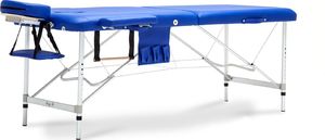 Bodyfit Stół, łóżko do masażu 2-segmentowe aluminiowe XXL uniwersalny (553) 3