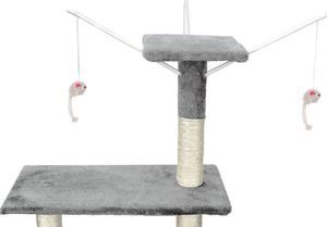 Funfit Drapak dla kota XL z zabawkami uniwersalny 1808 5