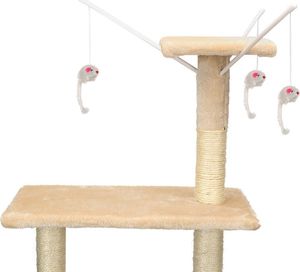 Funfit Drapak dla kota XL z zabawkami (1610) 5