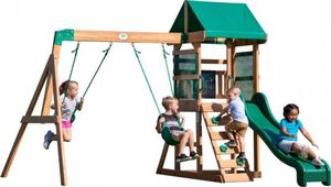 Backyard Discovery Backyard Discovery Buckley Hill drewniany plac zabaw 5w1 + Stolik gratis! 1