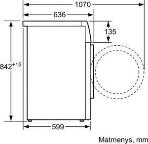 Suszarka do ubrań Bosch WTH8307LSN 7