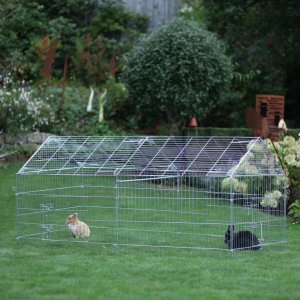 Kerbl Kojec wybieg klatka dla królika fretki 220cm +dach uniwersalny 1