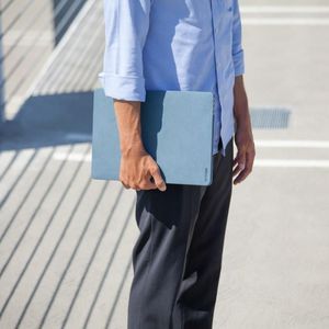 Etui Incase Incase Textured Hardshell in NanoSuede Materiałowa obudowa MacBook Pro 13 (2019/2018/2017/2016) (Turquoise) uniwersalny 13