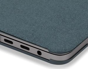 Etui Incase Incase Textured Hardshell in NanoSuede Materiałowa obudowa MacBook Pro 13 (2019/2018/2017/2016) (Turquoise) uniwersalny 5