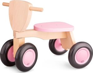 New Classic Toys Drewniany rower balance różowy uniwersalny 1