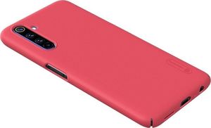 Nillkin Nillkin Super Frosted Shield - Etui Realme 6 Pro (Bright Red) uniwersalny 4
