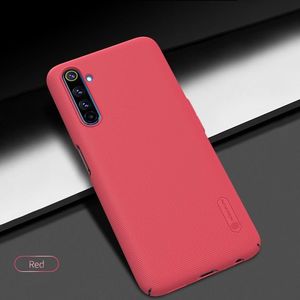 Nillkin Nillkin Super Frosted Shield - Etui Realme 6 Pro (Bright Red) uniwersalny 7