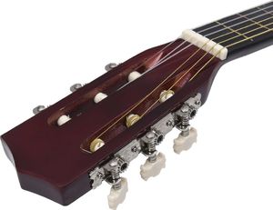 vidaXL Gitara klasyczna dla początkujących, 4/4 39, lipa 4