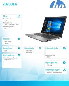 Laptop HP 255 G7 (2D200EA) 4