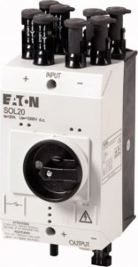 Eaton Rozłacznik izolacyjny PV 20A DC 4 stringi MC4 SOL20/4MC4 120916 1