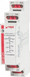 Relpol Przekaźnik elektromagnetyczny 3Z AgSnO2 12-240V AC/DC 50/60Hz 8A RPI-3Z-UNI 863515 1