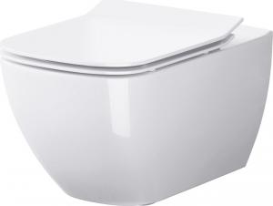Miska WC Cersanit Virgo Clean On z deską wolnoopadającą (S701-427) 1