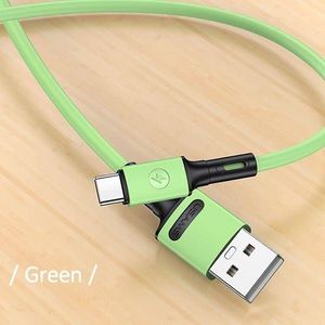 Kabel USB Usams USB-A - USB-C 1 m Zielony (69875-uniw) 3