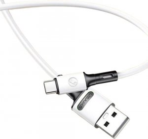 Kabel USB Usams USB-A - USB-C 1 m Biały (69873-uniw) 1
