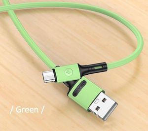 Kabel USB Usams USB-A - microUSB 1 m Zielony (69871-uniw) 3