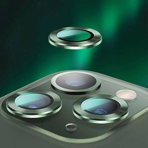 Usams USAMS Camera Lens Glass iPhone 11 metal ring zielony/green BH572JTT05 (US-BH572) 3