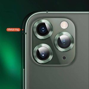 Usams USAMS Camera Lens Glass iPhone 11 metal ring zielony/green BH572JTT05 (US-BH572) 4