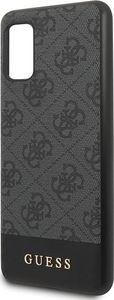 Guess Guess GUHCA41G4GLGR A415 A41 szary/grey hard case 4G Stripe Collection uniwersalny 3