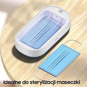 Usams Sterylizator UV-C do drobnych przedmiotów z ładowarką indukcyjną ZB151XDH01 (US-ZB151) 5