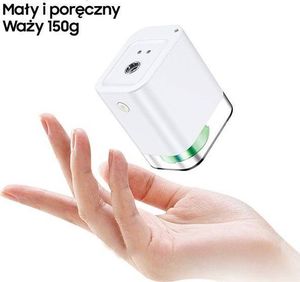 Usams Automatyczny dozownik płynu do dezynfekcji Mini Sprayer biały ZB155XSJ02 (US-ZB155) 8