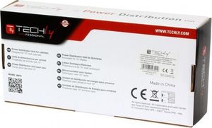 Techly Listwa zasilająca PDU 10" 1U 4x Schuko 1.8m (I-CASE M10-4ITY) 4