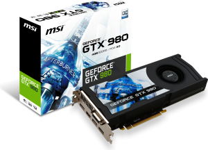 Karta graficzna MSI GeForce GTX 980 4GB GDDR5 (256 bit) DVI, HDMI, 3x DP (GTX 980 4GD5 OCV1) 6