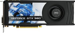 Karta graficzna MSI GeForce GTX 980 4GB GDDR5 (256 bit) DVI, HDMI, 3x DP (GTX 980 4GD5 OCV1) 1