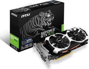 Karta graficzna MSI GeForce GTX 970 OC 4GB GDDR5 (256 bit) 2x DVI, HDMI, DP (GTX 970 4GD5T OC) 5