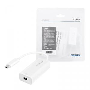 Adapter USB LogiLink UA0360 USB-C - miniDisplayPort Biały  (UA0360) 5