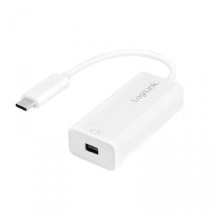 Adapter USB LogiLink UA0360 USB-C - DisplayPort Mini Biały  (UA0360) 1