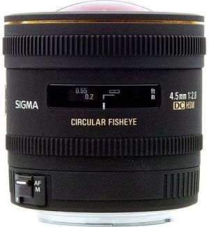 Obiektyw Sigma 4.5 mm f/2.8 EX DC CIRCULAR FISHEYE HSM 1