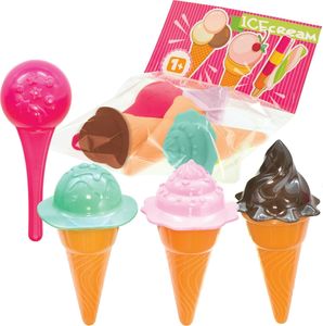 Mochtoys Mochtoys smėlio formelės Ice cream, 3 vnt. 2